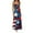 A Multicolor, variant on Women's Dresses Summer Women's Summer Dresses Dresses for Women Summer Summer Dresses For Women Print Sleeveless Round Neck Dress Casual Long Dresses L Multicolor S