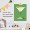 thumbnail image 4 of FORMRS Acrylic Clipboard with Low Profile Clip Standard A4 Letter Size, 12.5" x 9", Green Lemon Juice, 4 of 8