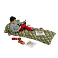 thumbnail image 3 of Floral Floor Pillow Lounger Cover, Lemon Branches with Petals Growth Essence Nature Themed Print, Nap Mat Printed Fabric Case for 5 Pillows, 88" x 36", Olive Green Yellow, by Ambesonne, 3 of 5