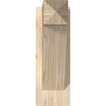 thumbnail image 2 of Ekena Millwork 5.50"W x 16"D x 16"H Traditional Smooth Arts and Crafts Outlooker, Douglas Fir, 2 of 4