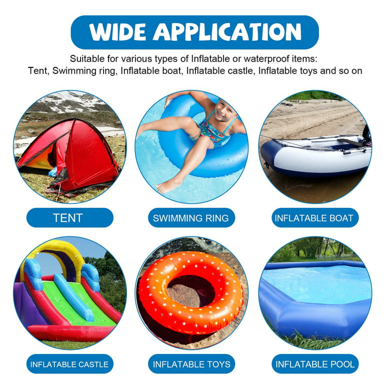 7ft Roll TPU Pool Patch Repair Kit, Self-Adhesive Vinyl Repair Patch for Air  Mattress, Swimming Pool Float, Bounce House, Tent, Canvas, Canopy, Boat,  Bag, Tube Air Bed, Sofa, Inflatable Toy - Yahoo