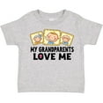 thumbnail image 3 of Inktastic My Grandparents Love Me Boys or Girls Toddler T-Shirt, 3 of 5