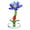 Blue., variant on Misright Exquisited Crystal Plant Flower Leaf Sculpture Enhances Space Decoration