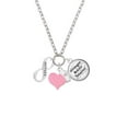thumbnail image 2 of Delight Jewelry Mother Infinity Sign - Light Pink Heart Nurse Strong Zoe Necklace, 2 of 4