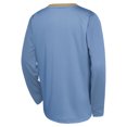 thumbnail image 3 of Youth Nike  Light Blue Memphis Grizzlies 2024/25 City Edition Pregame Performance Long Sleeve Shooting T-Shirt, 3 of 3