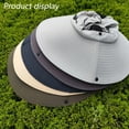 thumbnail image 4 of Sombrero Visera para el sol para hombre Sombrero de pescador Sombrero grande Protector solar UV Sombrero de pescador Sombrero para el sol de verano, 4 of 5