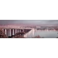 thumbnail image 2 of Frank, Assaf 18x8 Gold Ornate Wood Framed with Double Matting Museum Art Print Titled - Tay Road Bridge over river Tay, Dundee, Scotland,FTBR 1858, 2 of 4