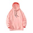 thumbnail image 1 of Suéter de fitness sólido deportivo informal para hombre con capucha y bolsillos grandes Pompotops oipoqjl52397, 1 of 6