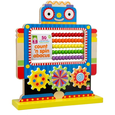 Abacus Olive - ALEX Toys ALEX Jr. Count N Spin Abacus Robot