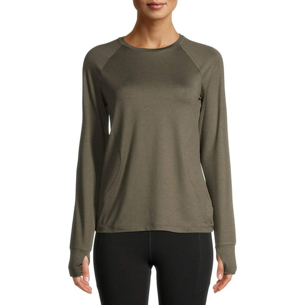 Athletic Works - Athletic Works Women's Active Long Sleeve Performance ...