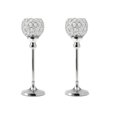 thumbnail image 1 of 2x Globo Pilar candeliere candeliere candeliere Decorativo de Comedor Centro de Día de Decoración para hogar BLESIY Votive Pillar Candle Holder, 1 of 6
