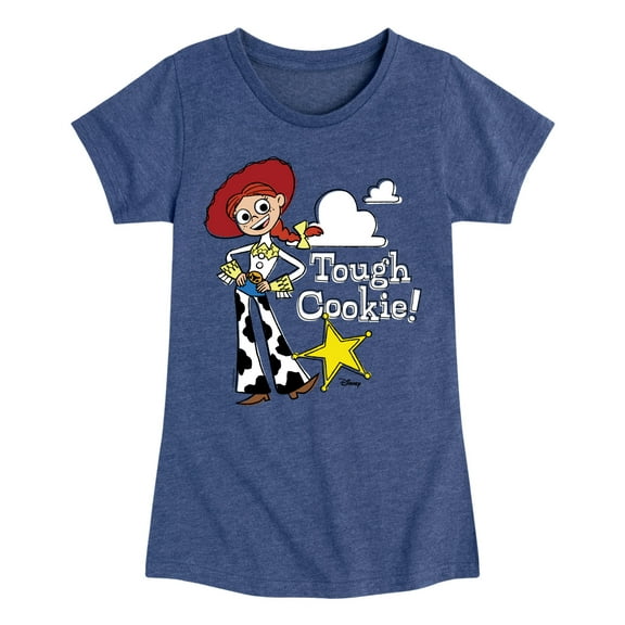 Toy Story - Jessie Tough Cookie - Toddler & Youth Girls Short Sleeve Graphic T-Shirt