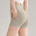 thumbnail image 2 of Byworldtasic Women's Biker Shorts Workout Gym Shorts Craze High Waist Tummy Control Running Yoga Shorts, 2 of 5