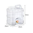 thumbnail image 4 of Contenedor de agua de emergencia perfecl con grifo 10L, 4 of 8