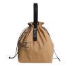 Bolsa reutilizable con cordón, bolsa de lona para almacenamiento de alimentos, bolsa para oficina, escuela, al aire libre
