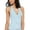 Blue White, variant on LAUREN RALPH LAUREN Women's Blue Removable Cups Ruffled Tie Tankini Swimsuit Top 4