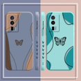 thumbnail image 4 of Case For Redmi K60E K50 K40S K40 K30 K20 10C 9 8A 8 10 Pro 4G 5G Colour Simple Liquid silicone Case Beautiful Butterfly, 4 of 5