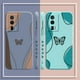 thumbnail image 4 of Case For Redmi K60E K50 K40S K40 K30 K20 10C 9 8A 8 10 Pro 4G 5G Colour Simple Liquid silicone Case Beautiful Butterfly, 4 of 5