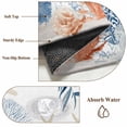 thumbnail image 6 of Orange Navy Blue Coral Area Rugs 5'x8', Washable Small Throw Rugs for Classroom Bedroom, Summer Beach Coastal Ocean Indoor Outdoor Rug Non-Slip Low Pile Carpet Runner Reversible Floor Mats, 6 of 8