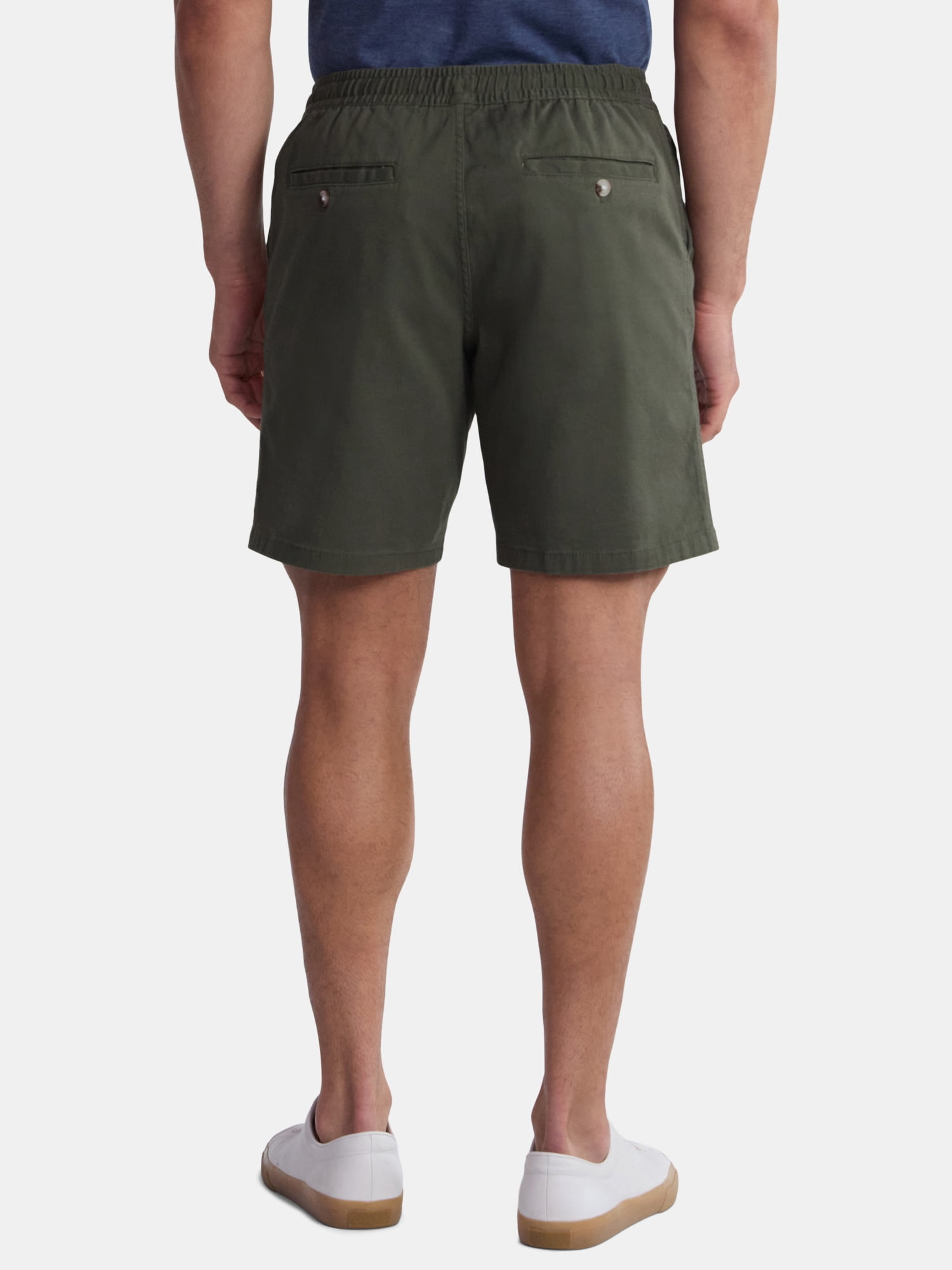 George Men's and Big Men's Pull On Shorts, 8" Inseam, Sizes S-3XL
