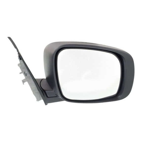 For Chrysler Town & Country 2008-2016 Door Mirror Passenger Side | Manual Glass | Non-Heated | Manual Folding | Textured Black | Non-Towing | Replacement for CH1321289 | 5113226AD, 5113226AC