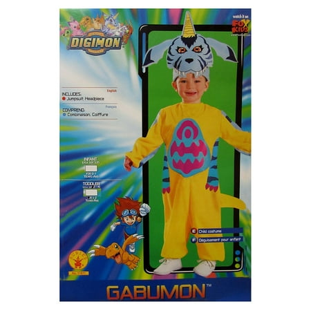 Rubie's Infants 'Digimon Gabumon' Halloween Costume, Yellow, 0-1