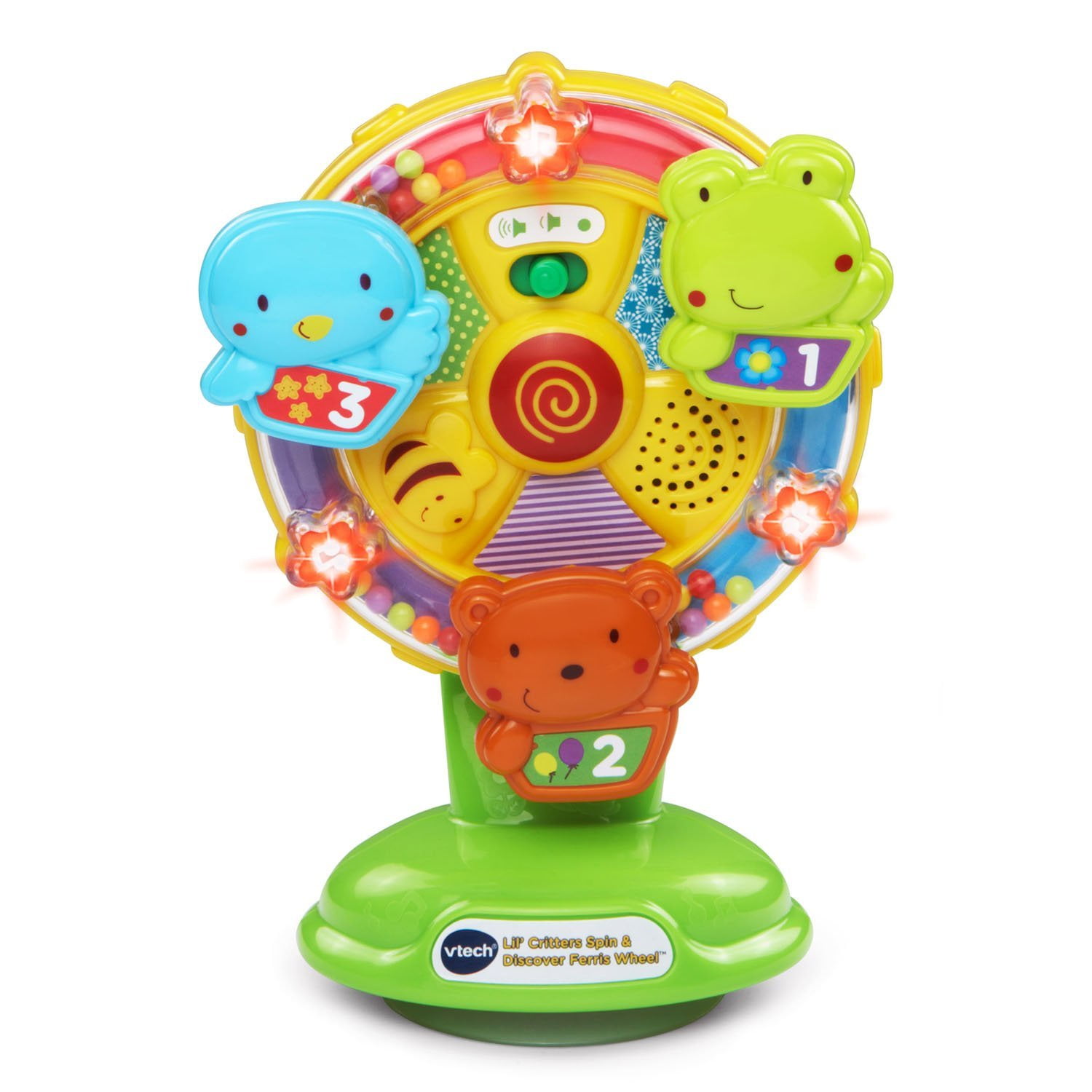 VTech Baby Lil' Critters Spin and Discover Ferris Wheel Green Standard Packaging