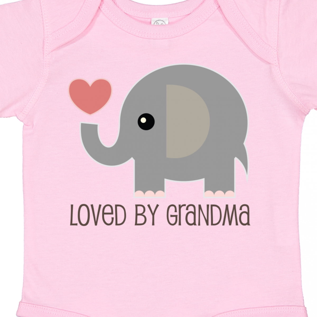 Inktastic Loved by Grandma Cute Grandchild Boys or Girls Baby Bodysuit