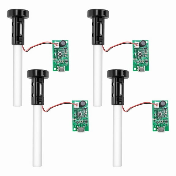 4Pcs 20MM Ultrasonic Mist Maker Fogger Atomizer Transducer Atomizer Film Plate Accessories Humidifier Rubber Gasket,4 x Mist Maker Plate,Green