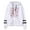 White, variant on Chappell Roan Hot to Go Men/Women Hoodie Streetwear Sweatshirt Long Sleeve Hooded
