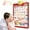 Red(Bilingual), variant on Toddler Learning Toys Electronic Alphabet Poster, Alphabet ABC&123 Wall Chart for Children, Learning Toys with Music, Various Patterns Educational Toys for 3+Years, Blue