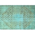 thumbnail image 1 of Ahgly Company Indoor Rectangle Persian Light Blue Traditional Area Rugs, 3' x 5', 1 of 4