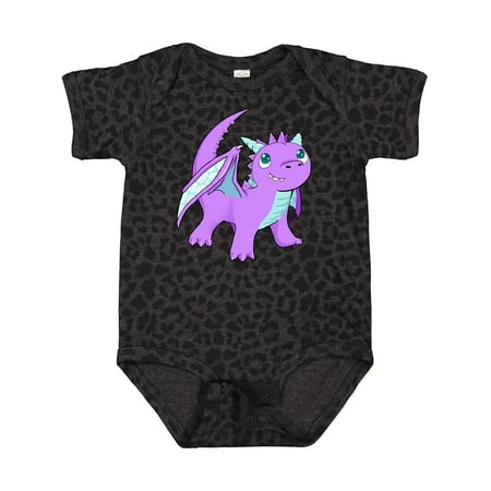 

Inktastic Cute Baby Purple Dragon Gift Baby Boy or Baby Girl Bodysuit