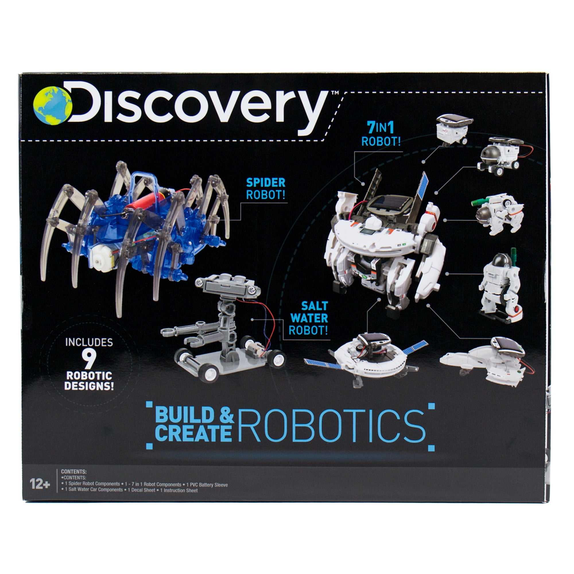 Discovery Kids Stem Build Create 7 in 1 Alternative Energy Robotics DMG Pkg B160 for sale online 