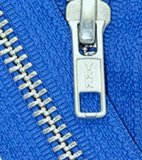 30\ Jacket Zipper YKK #5 Aluminum Metal ~ Medium Weight ~ Separating ~ 918 Royal Blue 1 Zipper//Pack