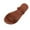Brown, variant on Xfvqtps Womens Multi Strap Slide Sandals Flat Shoes Casual Summer Comfortable Beach Sandals Black