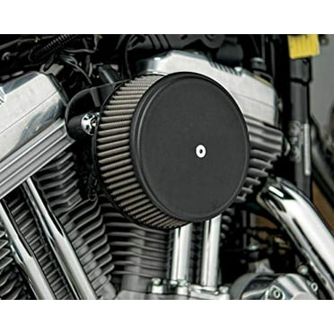Arlen Ness 18-329 Black Big Sucker Stage I Air Filter Kit with Cover