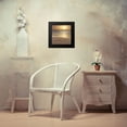 thumbnail image 4 of Frank, Assaf 15x15 Black Modern Framed Museum Art Print Titled - Sand writing - Word Dream written on beach, 4 of 5
