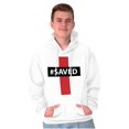 thumbnail image 3 of Saved Hashtag Religious Christian Hoodie Sweatshirt Women Men Brisco Brands S, 3 of 6