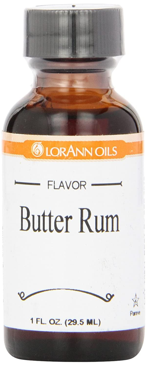 LorAnn Super Strength Butter Rum Flavor, 1 ounce bottle