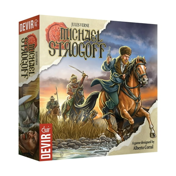 Devir - Michael Strogoff, Strategy Board Game, English, Age  12