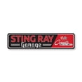 thumbnail image 2 of Sting Ray Corvette Novelty Decor, Metal Wall Sign - 4x18 Inches, 2 of 4