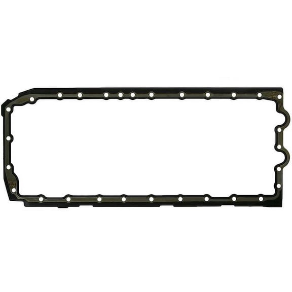 Oil Pan Gasket Set - Compatible with 2010 - 2017 BMW 535i GT 3.0L 6-Cylinder 2011 2012 2013 2014 2015 2016
