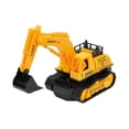 thumbnail image 1 of SIYTUAU 2 Channel Remote Control Excavator Toy With Lights Yellow Abs Plastic Large Construction Vehicle For Boys Engineering Toy Gift Engineering Car, 1 of 9