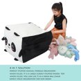 thumbnail image 3 of Yoweenton Kids Bean Bag Chair with Durable Zipper and Soft Cover, Velvet, 3 of 7
