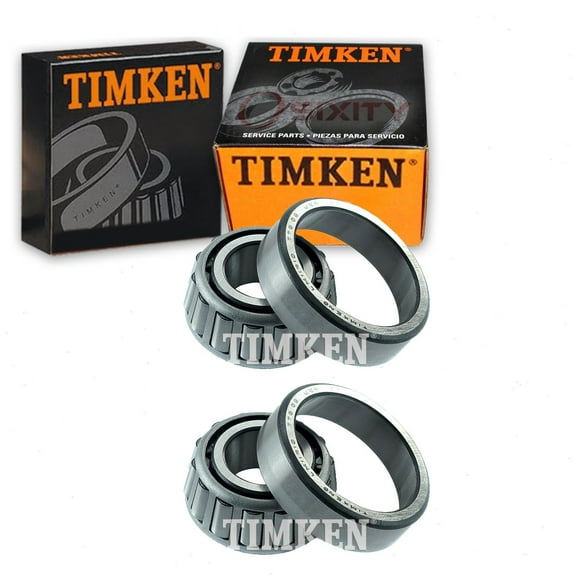 2 pc Timken Front Outer Wheel Bearing and Race Sets compatible with Chevrolet Monte Carlo 1970-1978