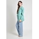 thumbnail image 2 of Blazer manga 3/4 Roman Fashion /Juvenil, 12255 (Menta) verde claro EG, 2 of 5
