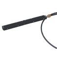 thumbnail image 4 of Uflex Boat Steering Cable M86X12 Fits Universal Steering Helm; Rack And Pinion Design; 12 Feet Length; Black; Stainless Steel Output End Fitting; 7.9 Inch Minimum Bend Radius, 4 of 5