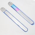 thumbnail image 5 of ZHAOCHENG Limas de uñas de doble cara con forma de diamante de acero inoxidable, tiras para pulir uñas, herramientas especiales para manicura, 5 of 5