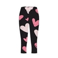 thumbnail image 5 of TaTaai Valentine's Day Heart Graphic Elastic Non-see-through Women Tight Yoga Leggings High Waisted Breathable Gym Workout Casual Daily Full Length Pants Gift, 5 of 5